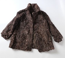 Veste manteau fourrure