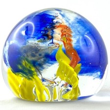 SULFURE Presse-Papier Verre GAMBIER à MOUGINS, paperweight/novaro/morin/biot...