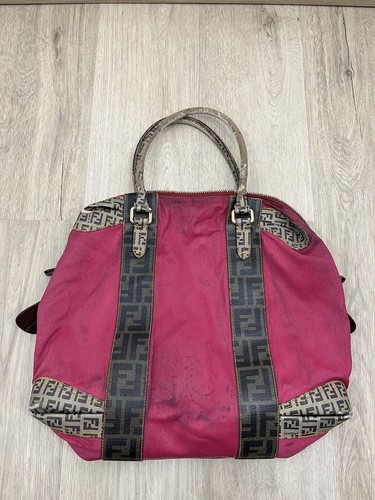 Sac fendi rose monogramme - sac,