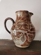 Pichet en faïence à décor