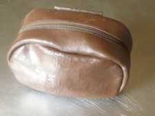 ancienne sacoche de guidon pour ancien Vélo homme ROUTE COURSE , vintage 