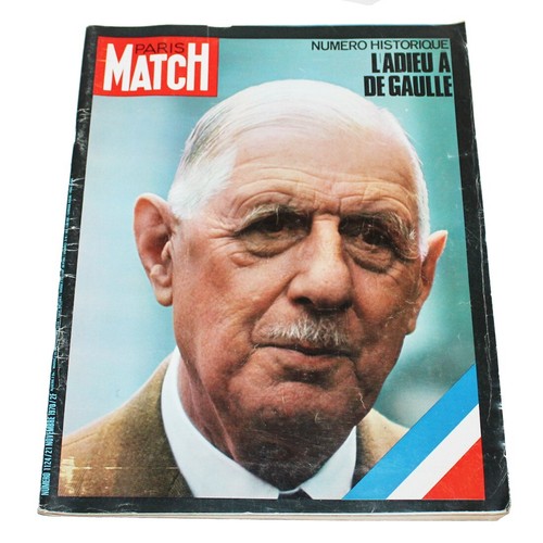 Magazine revue paris match - magazine,
