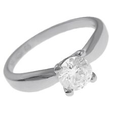 Bague Solitaire en Argent
