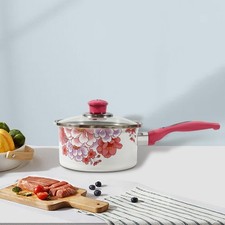 Marmite à lait en émail