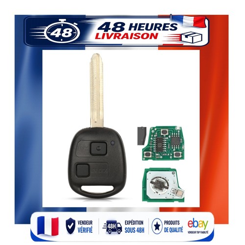 Clé télécommande toyota - clé, 2