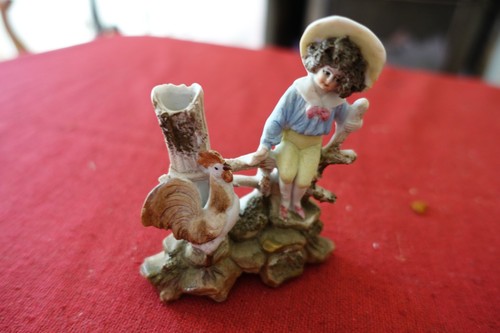 Biscuit porcelaine bouquetiere - porcelaine,