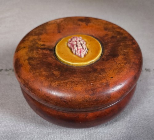 Boite ronde bois - boite, asiatique