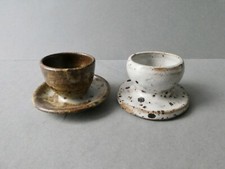 2 coquetiers en grès pyrité