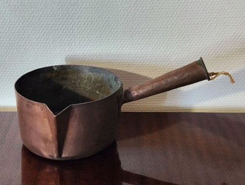 Ancienne casserole verseuse - ancienne,
