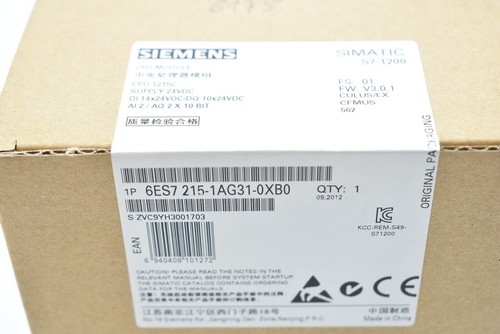 New siemens 6es7215 - siemens, 6es7215-1ag31-0xb0