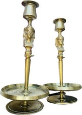 Paire de BOUGEOIRS EMPIRE