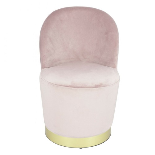 Fauteuil glamour couleur - glamour, rose