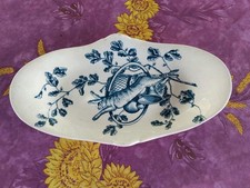 Ravier Terre de Fer Jules Vieillard Bordeaux Service Gibier Floral et Lapin Vert