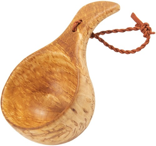 Casstrom kuksa curly birch - curly,