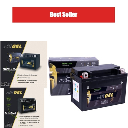 Batterie moto gel intact - batterie, de