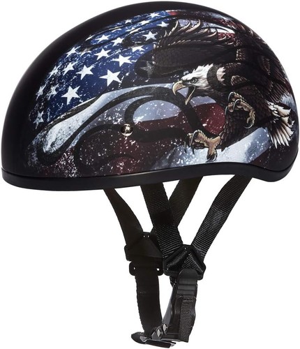 Daytona usa skull cap - skull, half