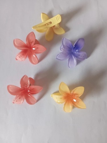 Barrette cheveux fleur - barrette, à