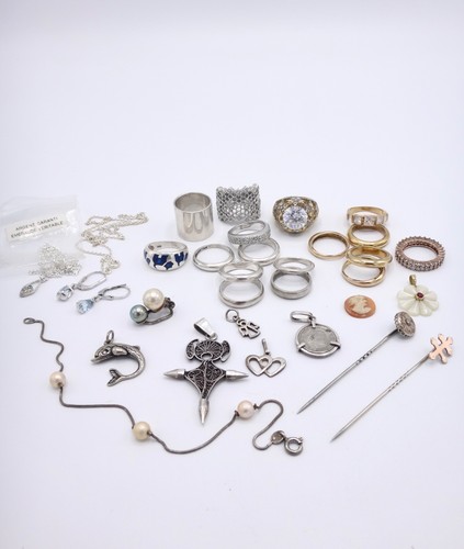 Lot bijoux anciens et - lot,