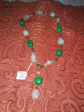 Collier Pierre Minérale Quartz Et Aventurine #17