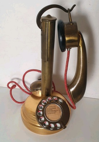 Ancien téléphone cornet - ancien,