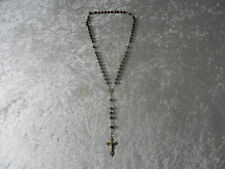Ancien grand chapelet en argent Massif et or vermeil silver rosary