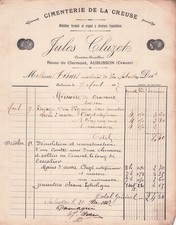 Aubusson cimentier cluzet - cimentier,