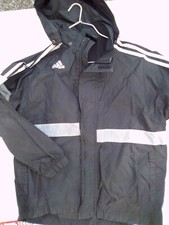  veste Kway Adidas xs 34  noir