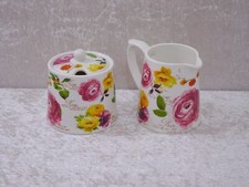 Herbier Floral Cuisine Porcelaine Design Crémier Et Sucrier Style Campagnard