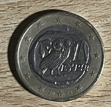 Pièce rare de 1 euro Hibou