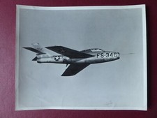 PHOTO AVION REPUBLIC AVIATION F-84F THUNDERSTREAK US AIR FORCE USAF 11346 FS-346