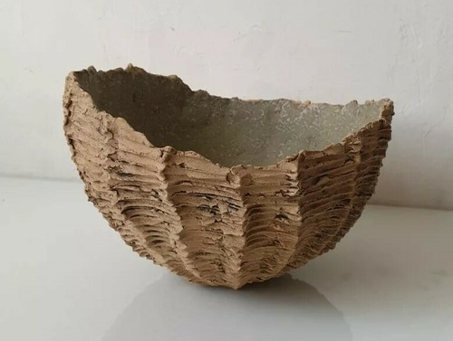 Vase coupe moderne brutaliste - vase,