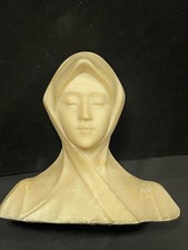 Buste en marbre portrait jeune