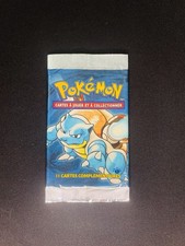 Booster Carte Pokémon Set De Base VIDE Tortank Wizards EMPTY PARFAITEMENT OUVERT