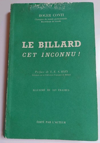 Livre billard cet - le, billard,