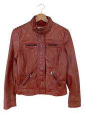 ESPRIT Veste en cuir Dames