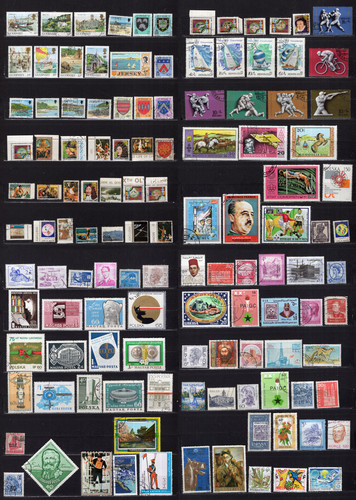 Lot timbres divers - timbres, x121