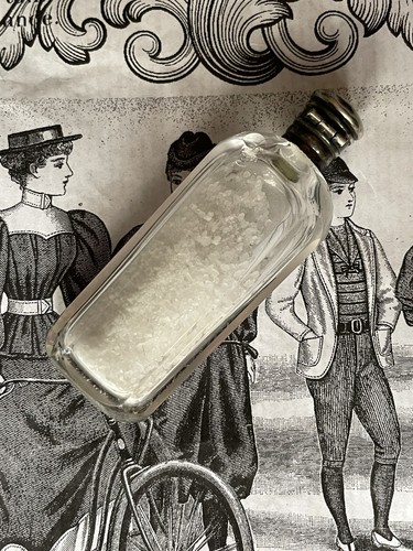Flacon sel cristal et - flacon,