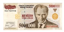 Turquie TURKEY Billet 5