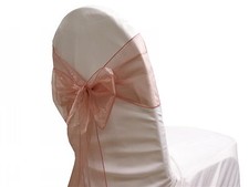 72 Chair Bow Organza Sashes