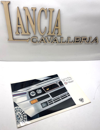 Brochure lancia delta - brochure, hf