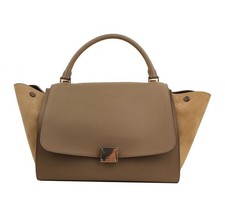 Celine Sac trapeze en cuir