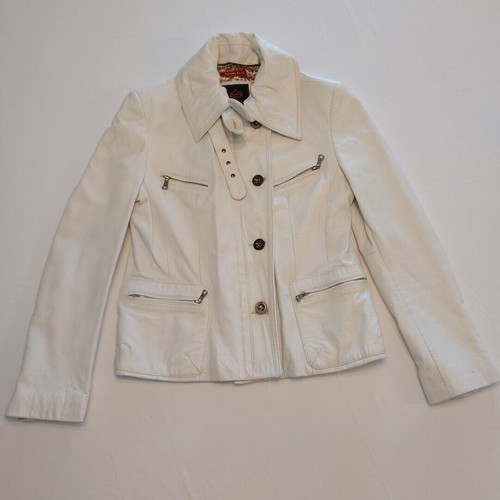 Nouhaila cuir white lamb - cuir,