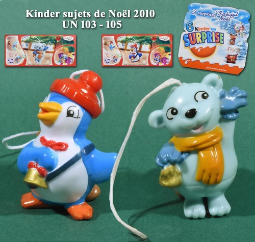 Kinder sujets noël - sujets, 2010