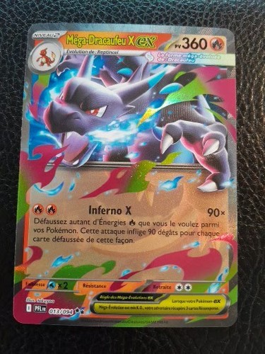 Carte pokemon mega dracaufeu - carte,