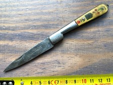 Ancien Couteau VENDETA CORSE CORSICA GARANTIE VINTAGE  KNIFE MESSER