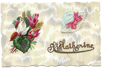 Carte avec bonnet - carte, sainte