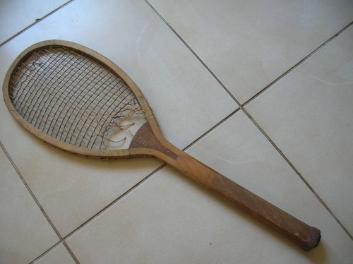 Très ancienne raquette - , de