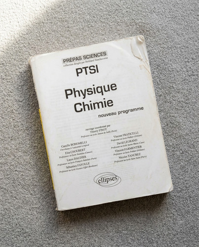 Livre physique chimie - physique-chimie,