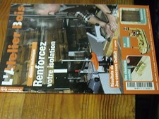 8µ? Revue L'Atelier Bois n°121 Banc jardin Moulin poivre sel