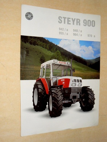 Prospectus tracteur steyr - tracteur, m